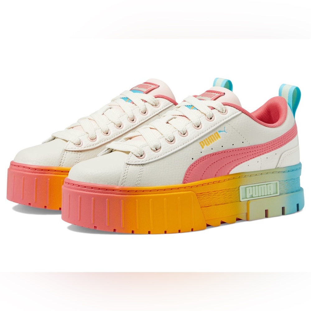 Puma Kids Mayze Summer Ombre Size 4 (Big Girl)
